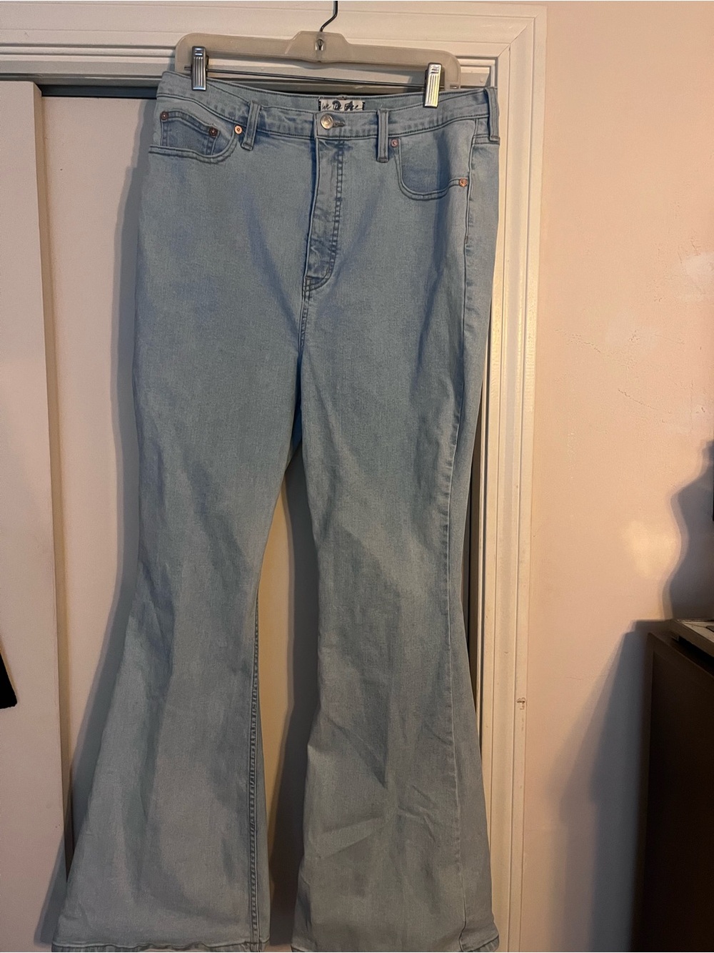 We The Free Light Blue Boot Cut Jeans
